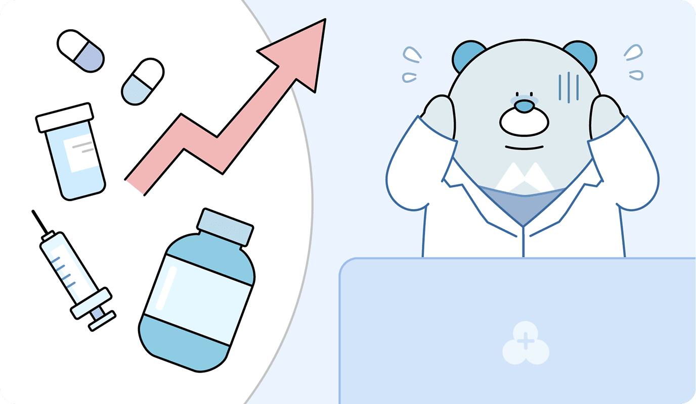 藥品與耗材成本攀升